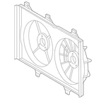 Genuine Toyota Highlander 2014-2019 Fan Shroud (for 3.5L), 16711-0P250. Fixed Price $153.95.