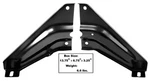 1969 Pontiac Firebird Radiator Support Fender Bracket - Pair New Dii. Fixed Price $48.89.