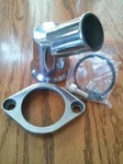 Thermostat Housing Water Neck Chevy V8 Swivels 360 45 Deg.angle Billet ALUM.4930. Fixed Price $46.55.