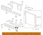 Gm Oem 18-21 Traverse Cooling Radiator Components-lower Baffle 23493655. Fixed Price $101.48.