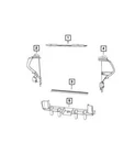 Genuine Mopar 2017-2019 Jeep Grand Cherokee Front Air Inlet Baffle 68335657AA. Fixed Price $93.95.