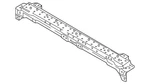 Genuine Nissan Radiator Support Tie Bar F2510-9FSMB. Fixed Price $284.16.