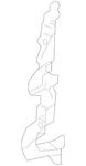Genuine Audi Radiator Support Baffle 8E0-121-283-AA. Fixed Price $92.34.