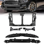 For Infiniti Q50 Q60 2014-2023 Radiator Core Support Bracket Upper Tie Bar Set. Fixed Price $117.59.
