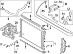 Genuine Kia Radiator Support Baffle 29134-L2AA0. Fixed Price $97.00.