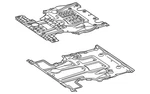 Genuine Mercedes-benz Radiator Support Splash Shield 167-520-07-00. Fixed Price $340.10.