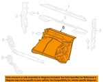 Gm Oem 19-23 Silverado 1500 Radiator Support Splash Shields-air Duct 23390815. Fixed Price $111.14.