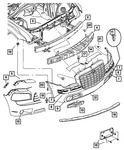 Genuine Mopar Closeout Panel Left 4806085AA. Fixed Price $46.83.