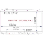 RAD13068 New Replacement Radiator Fits 2009-2014 Honda. Fixed Price $102.00.