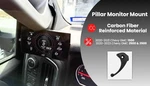 Phone Pillar Mount 2020-2023 Chevy Gmc 1500 2500 3500 Edge Insight CTS2 CTS3. Fixed Price $32.99.