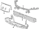 Genuine Honda Radiator Shutter Assembly 85698204. Fixed Price $182.72.