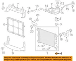 Gm Oem 00-22 Encore Components-radiator Lower Insulator 90501087. Fixed Price $24.59.