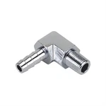 Speedway 91611051 Chrome 90 Adapter Fitting, 1/4 Inch Hose To 1/8 Npt. Fixed Price $14.99.