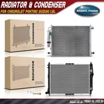 Radiator & Condenser Cooling Kit For Chevrolet AVEO5 Pontiac Wave Suzuki. Fixed Price $151.59.