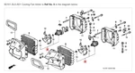Acura Honda Genuine Oem Nsx Cooling Fan Motor A/c Condenser 80151-SL0-A01. Fixed Price $564.40.