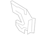 Genuine Nissan Radiator Support Baffle 21497-1LA0C. Fixed Price $51.64.