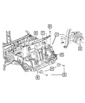 Genuine Mopar Radiator Support 55176756AE. Fixed Price $131.08.
