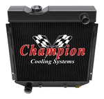 3 Row Eagle Champion Black Finish Radiator 1964 - 1966 Ford Mustang V8 Swap. Fixed Price $319.53.