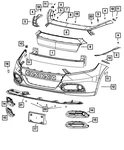 Genuine Mopar Close Out Panel 68191423AD. Fixed Price $163.37.