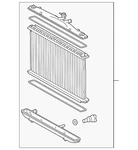Genuine Lexus Radiator Assembly 16041-31840. Fixed Price $250.45.