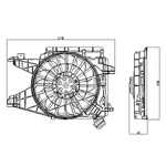 New Radiator And Condenser Assembly W/two Fans Side By 15819952. Fixed Price $194.77.