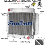 3 Row Radiator For 1962-1967 Chevrolet Chevy Ii 4 & Cylinder V8 Engine. Fixed Price $119.00.