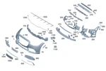 Genuine Mercedes-benz Air Duct Segment 223-885-26-02. Fixed Price $111.70.