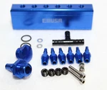 Emusa Blue 1/8" Npt 6 Port Vacuum Manifold Kit Fit Turbo Boost Intake. Fixed Price $19.86.