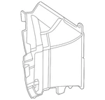 Genuine Mercedes-benz Air Deflector 465-884-02-00. Fixed Price $111.60.