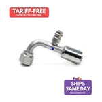 Vintage Air 35532-VUG, One Cadmium Aluminum Steel #8 90 Deg Fm Bl O-ring 134A. Fixed Price $43.76.