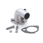 Mr Gasket Thermostat Housing 9713; 90DEG Fixed Chrome Steel For 62-97 Sbf. Fixed Price $65.01.