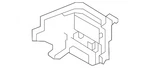 Genuine Nissan Radiator Support Air Deflector 21563-6GP0A. Fixed Price $32.98.
