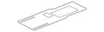 Genuine Jaguar Rear Shield C2Z17706. Fixed Price $276.46.