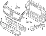 Genuine Bmw Upper Duct 51-74-9-498-817. Fixed Price $159.63.