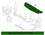 Genuine Mitsubishi Sight Shield 7450A753. Fixed Price $53.51.