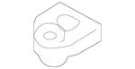 Genuine Volkswagen Radiator Upper Insulator 3D0-121-276-A. Fixed Price $12.46.