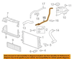 Gm Oem 16-19 Volt Cooling Radiator Components-vent Hose 23391789. Fixed Price $34.93.