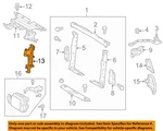 Toyota Oem 2017 RAV4 Radiator Support-air Guide 1669136111. Fixed Price $41.99.