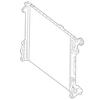 Genuine Mercedes-benz Radiator 204-500-43-03. Fixed Price $295.54.