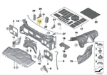 New Bmw X5 F15 F85 Front Apron Sound Insulation 51489143684 No Duty To. Fixed Price $110.01.