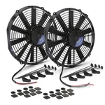 Proform 67038 Ultra-performance Straight Blade Style Brushless 12" Electric Fans. Fixed Price $359.59.