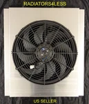 New Aluminum Radiator Fan Shroud 41 42 43 44 45 46 Chevy Truck With 16". Fixed Price $179.00.