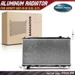 Radiator W/trans Oil Cooler For Infiniti Q50 2014-2018 3.5L 3.7L Automatic. Fixed Price $102.09.
