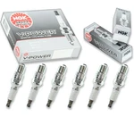 Pcs Ngk V-power Spark Plugs For 1975 Gmc P35 4.8L L6 Engine Kit Set Tune Sw. Fixed Price $25.55.