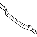Genuine Mercedes-benz Oe Cover Strip 205-625-18-00-64. Fixed Price $23.88.