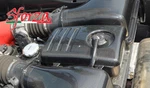 Ferrari F430 Coup - Spider Carbon Fiber Coolant Tank Cover. Fixed Price $550.00.
