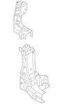Genuine Nissan Radiator Support Side Panel 62520-5ZU0A. Fixed Price $264.17.