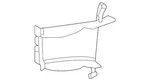 Genuine Audi Air Duct 8W9-121-764-B. Fixed Price $46.93.