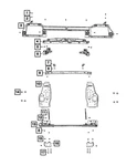 Genuine Mopar Fascia Support Bracket 68601395AA. Fixed Price $55.75.