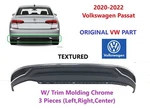 2020 2021 2022 Volkswagen Passat Rear Bumper Lower Valance Air Deflector Texture. Fixed Price $150.00.